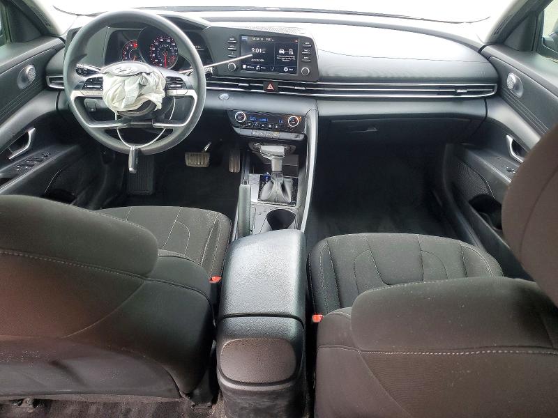 2022 Hyundai Elantra VIN KMHLM4AG7NU270665 COPART salvage auction — FRONT END, Il - Salvage Certificate, sold $3,500 on 2026-07-13 (photo 8)