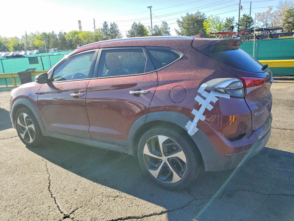 2016 Hyundai Tucson VIN KM8J3CA22GU043718 COPART salvage auction — REAR END, Co - Dis/Dlr/Exp Only Clean Title, sold $2,200 on 2026-07-21 (photo 2)