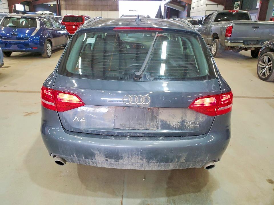 2011 Audi A4 VIN WAUWFAFL3BA155765 COPART salvage auction — FRONT END, Vt - Certificate Of Title, sold $1,800 on 2026-07-21 (photo 6)