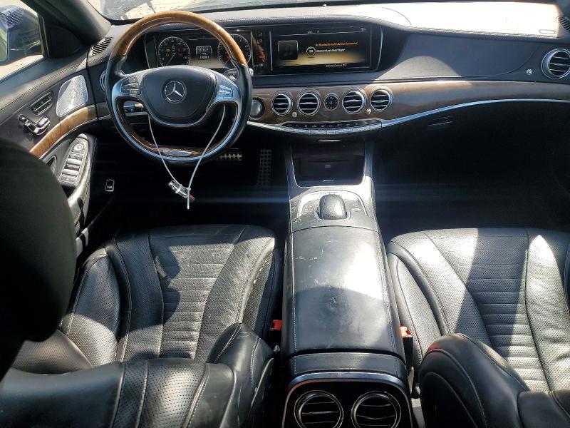 2014 Mercedes-benz S class VIN WDDUG8CB1EA030544 COPART salvage auction — UNDERCARRIAGE, Nc - Dealer Only Clean Title (P), sold $6,400 on 2026-07-09 (photo 8)