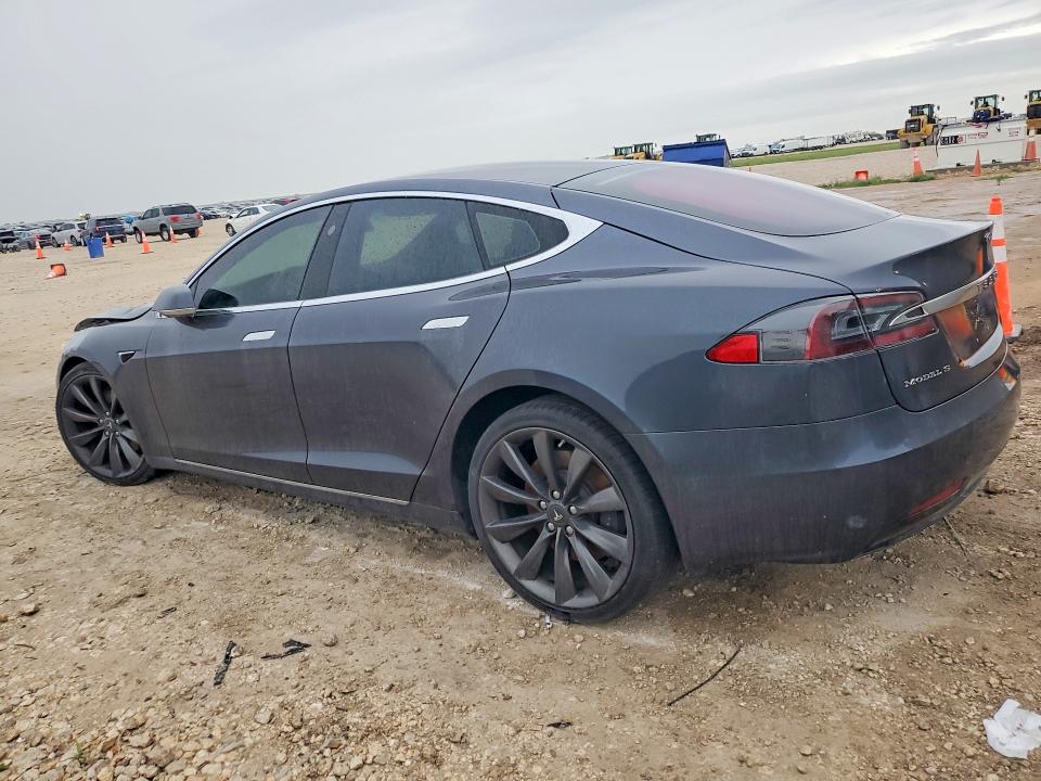 2017 Tesla Model s VIN 5YJSA1E23HF195773 COPART salvage auction — FRONT END, TX - CERTIFICATE OF TITLE, sold $200 on 2026-07-30 (photo 2)