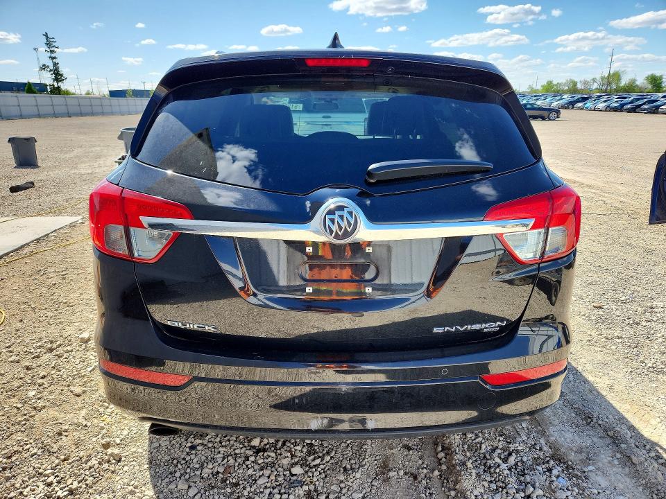 2018 Buick Envision VIN LRBFX2SA6JD005008 COPART salvage auction — HAIL, Ia - Cert Of Title-Salvage Title, sold $3,400 on 2026-07-08 (photo 6)
