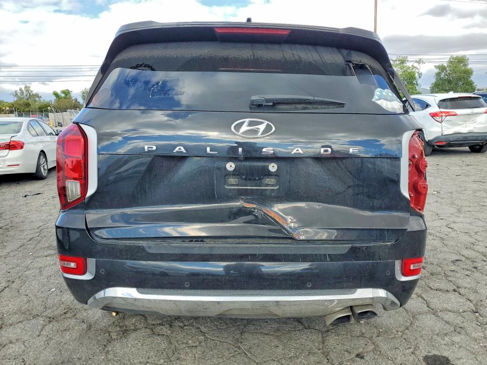 2020 Hyundai Palisade VIN KM8R54HEXLU120672 COPART salvage auction — FRONT END, Ca - Dis/Dlr/Exp Only Clean Title, sold $3,900 on 2026-07-29 (photo 6)