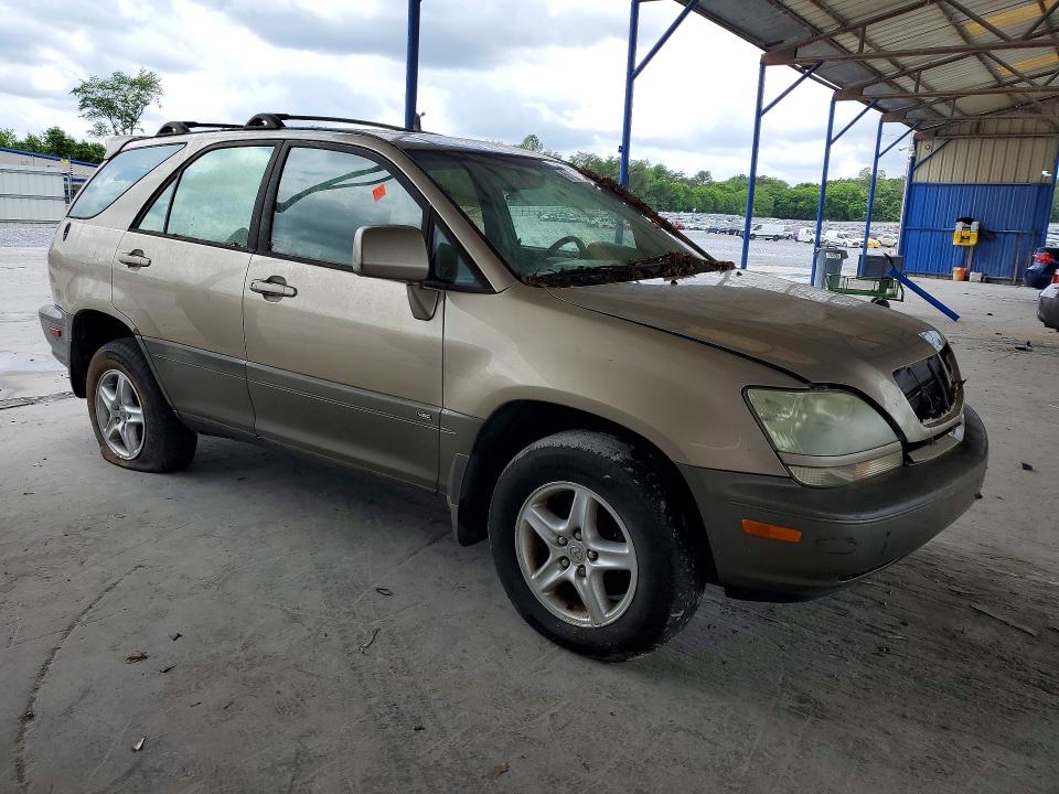 2002 Lexs Rx300 VIN JTJHF10U620251602 COPART salvage auction — FRONT END, CT, sold $450 on 2026-07-16 (photo 4)