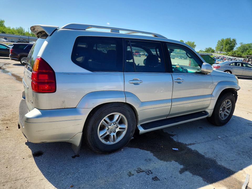 2005 Lexus Gx VIN JTJBT20XX50077410 COPART salvage auction — FRONT END, Id - Salvage Certificate Of Title, sold $1,900 on 2026-07-31 (photo 3)