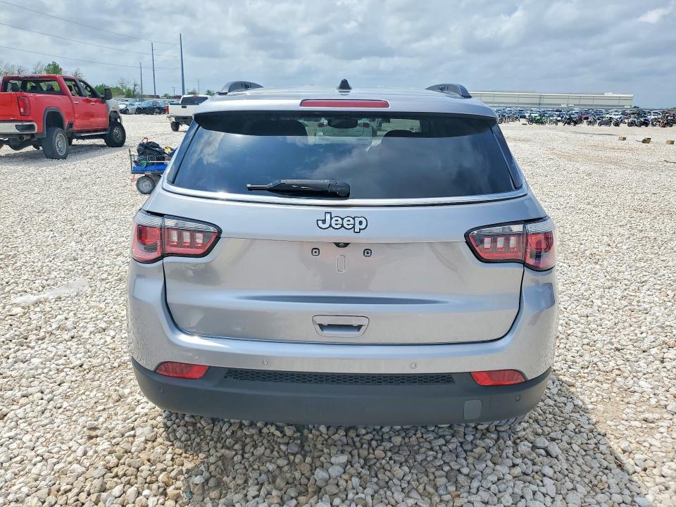 2019 Jeep Compass VIN 3C4NJCBB6KT801220 COPART salvage auction — FRONT END, Tx - Salvage Vehicle Title, sold $1,600 on 2026-07-09 (photo 6)
