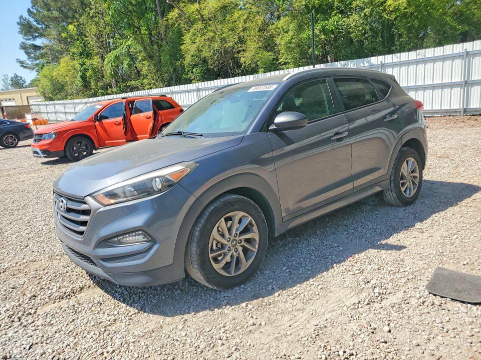 2016 Hyundai Tucson VIN KM8J3CA44GU214051 COPART salvage auction — SIDE, NC - SALVAGE CERTIFICATE OF TITLE, sold $2,850 on 2026-07-10 (photo 1)