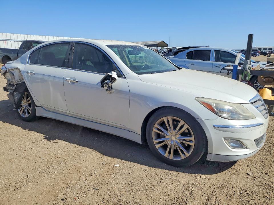 2012 Hyundai Genesis VIN KMHGC4DD3CU151501 COPART salvage auction — REAR END, Ca - Dis/Dlr/Exp Only Clean Title, sold $500 on 2026-07-20 (photo 4)
