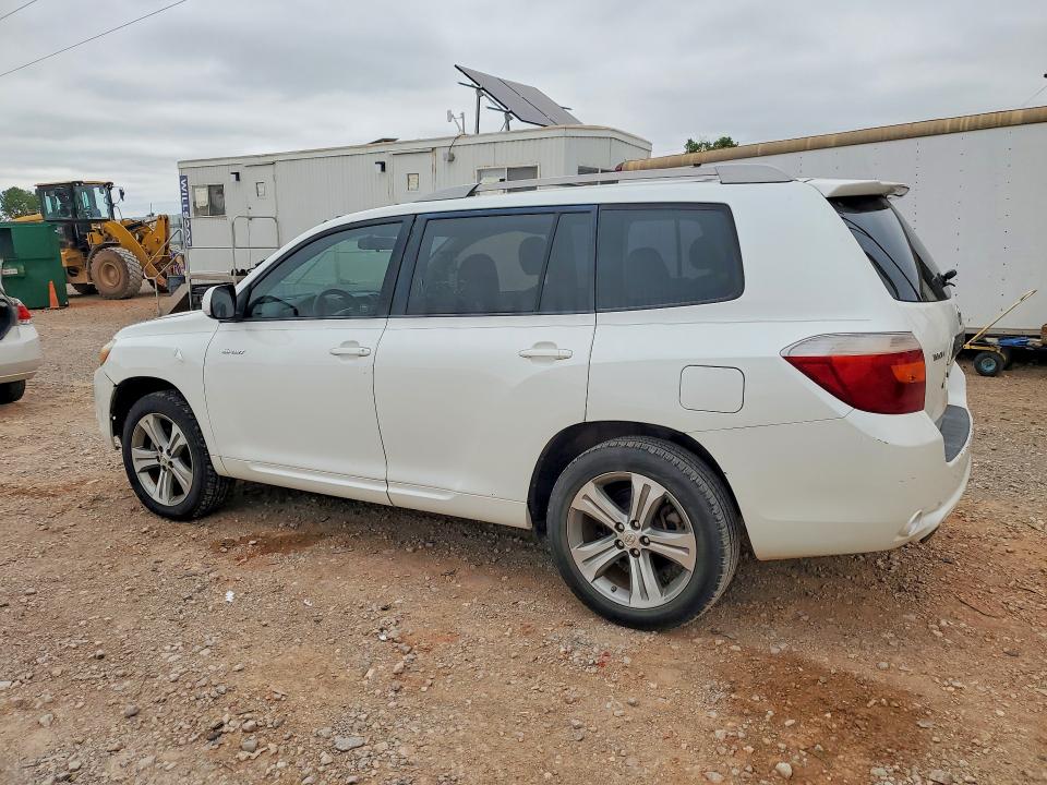 2008 Toyota Highlander VIN JTEDS43A082066177 COPART salvage auction — MINOR DENT/SCRATCHES, Ok - Dealer Only Clean Title (P), sold $2,500 on 2026-07-07 (photo 2)