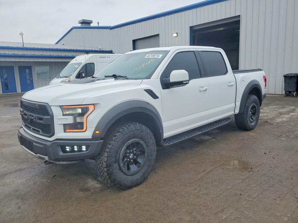 2018 Ford F-150 lightning VIN 1FTFW1RG9JFB23051 COPART salvage auction — MISSING/ALTERED VIN, Ny - Mv907A-Parts Only, sold $30,250 on 2026-07-13 (photo 1)