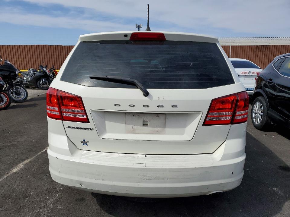 2014 Dodge Journey VIN 3C4PDCABXET281433 COPART salvage auction — MINOR DENT/SCRATCHES, Ca - Dis/Dlr/Exp Only Clean Title (P), sold $775 on 2026-07-20 (photo 6)