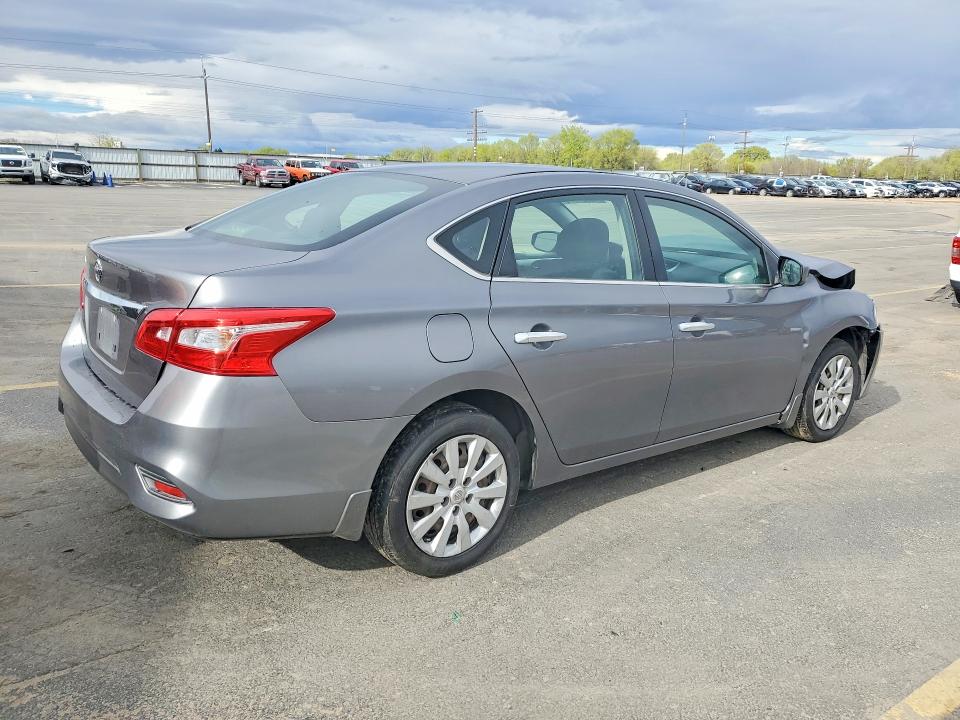 2016 Niss Sentra VIN 3N1AB7AP9GY313392 COPART salvage auction — FRONT END, ID - SALVAGE CERTIFICATE OF TITLE, sold $875 on 2026-07-09 (photo 3)