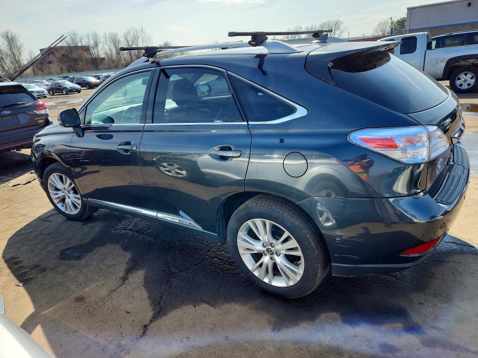 2011 Lexus Rx450 VIN JTJBC1BA0B2043740 COPART salvage auction — MINOR DENT/SCRATCHES, Ct - Certificate Of Title (P), sold $4,450 on 2026-07-27 (photo 2)