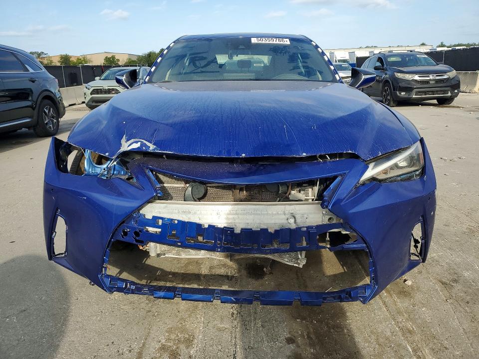 2023 Lexus Is VIN JTHGZ1E26P5031088 COPART salvage auction — REAR END, Il - Salvage Certificate, sold $13,400 on 2026-07-30 (photo 5)