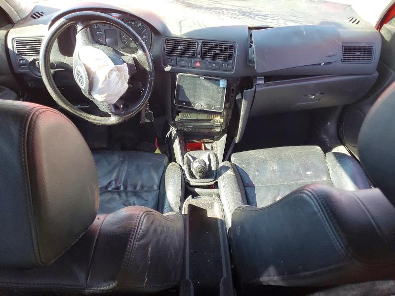 2000 Volkswagen Gti VIN WVWDE21J8YW216550 COPART salvage auction — FRONT END, Ia - Salvage W/Salvage History, sold $100 on 2026-08-05 (photo 8)