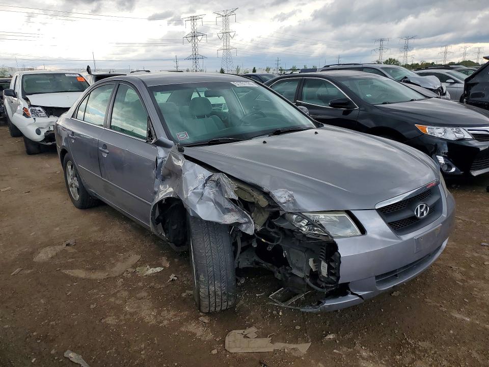 2008 Hyundai Sonata VIN 5NPEU46F98H368463 COPART salvage auction — FRONT END, SC, sold $375 on 2026-07-28 (photo 4)