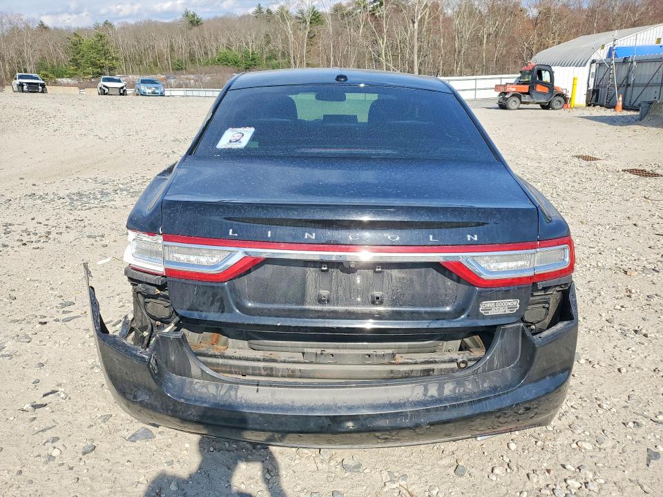 2017 Lincoln townhouse Continentl VIN 1LN6L9HK0H5612219 COPART salvage auction — REAR END, MA - CERT OF TITLE-FLOOD SALVAGE, sold $525 on 2026-07-08 (photo 6)