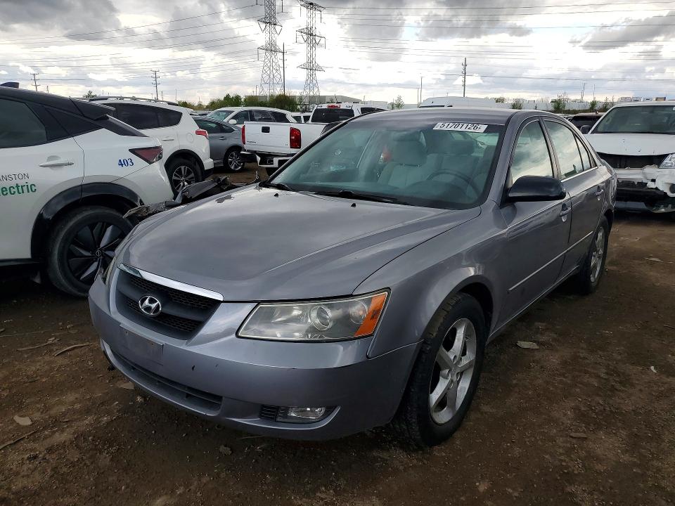 2008 Hyundai Sonata VIN 5NPEU46F98H368463 COPART salvage auction — FRONT END, SC, sold $375 on 2026-07-28 (photo 1)