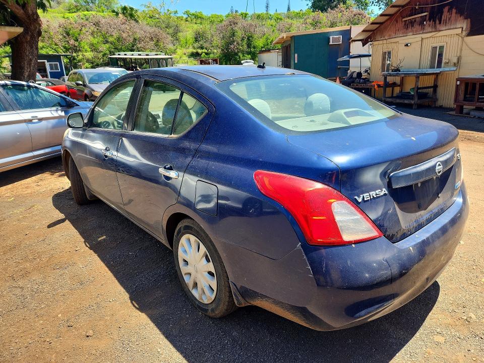 2012 Nissan Versa VIN 3N1CN7AP5CL828154 COPART salvage auction — FRONT END, Hi - Certificate Of Salvage, sold $4 on 2026-07-27 (photo 2)