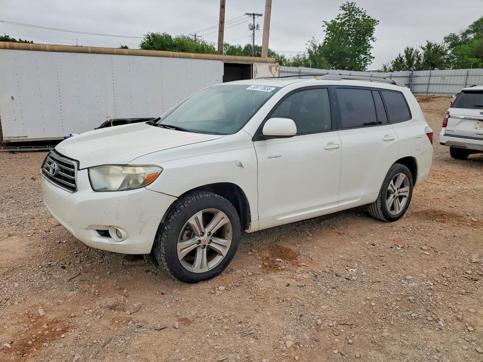 2008 Toyota Highlander VIN JTEDS43A082066177 COPART salvage auction — MINOR DENT/SCRATCHES, Ok - Dealer Only Clean Title (P), sold $2,500 on 2026-07-07 (photo 1)