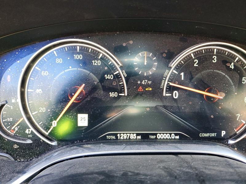 2017 BMW 7 series VIN WBA7F0C33HGM22122 COPART salvage auction — MINOR DENT/SCRATCHES, Ca - Certificate Of Title, sold $6,400 on 2026-07-02 (photo 9)