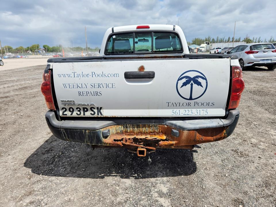 2012 Toyota Tacoma VIN 5TFNX4CN5CX016738 COPART salvage auction — FRONT END, Fl - Certificate Of Title (P), sold $2,850 on 2026-07-09 (photo 6)