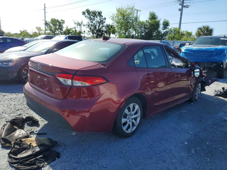 2024 Toyota Corolla VIN 5YFB4MDE7RP106524 COPART salvage auction — FRONT END, Fl - Certificate Of Title (P), sold $2,750 on 2026-07-28 (photo 3)
