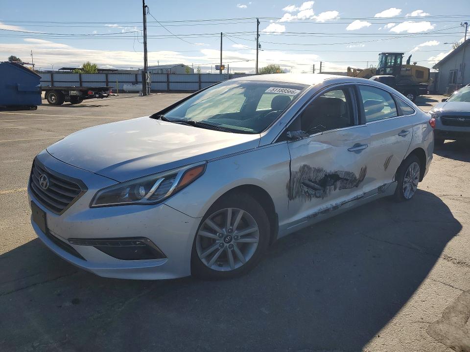 2015 Hyundai Sonata VIN 5NPE24AA0FH147462 COPART salvage auction — SIDE, ID - SALVAGE CERTIFICATE OF TITLE, sold $1,600 on 2026-07-09 (photo 1)