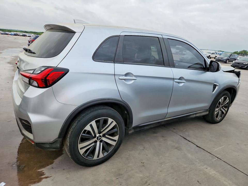 2021 Mitsubishi Outlander VIN JA4APVAU7MU032970 COPART salvage auction — FRONT END, TX - SALVAGE VEHICLE TITLE, sold $4,250 on 2026-07-06 (photo 3)