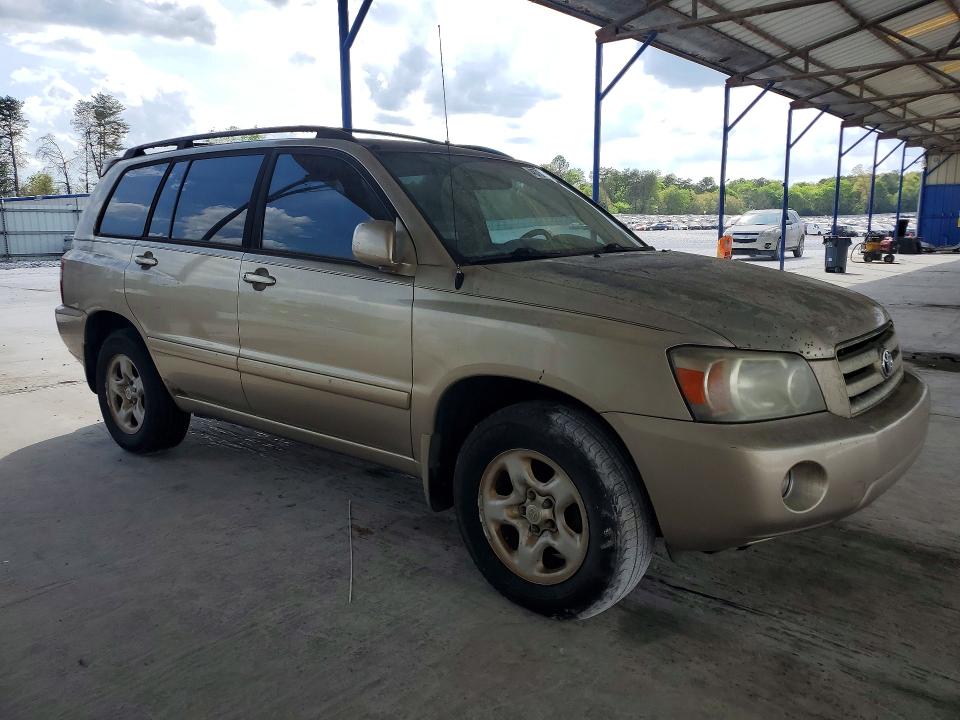 2007 Toyt Highlander VIN JTEGD21A870168691 COPART salvage auction — MINOR DENT/SCRATCHES, CT, sold $1,650 on 2026-07-09 (photo 4)