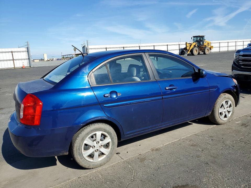 2011 Hyun Accent 2d VIN KMHCN4AC3BU604907 COPART salvage auction — FRONT END, CA - SALVAGE CERTIFICATE, sold $350 on 2026-07-16 (photo 3)