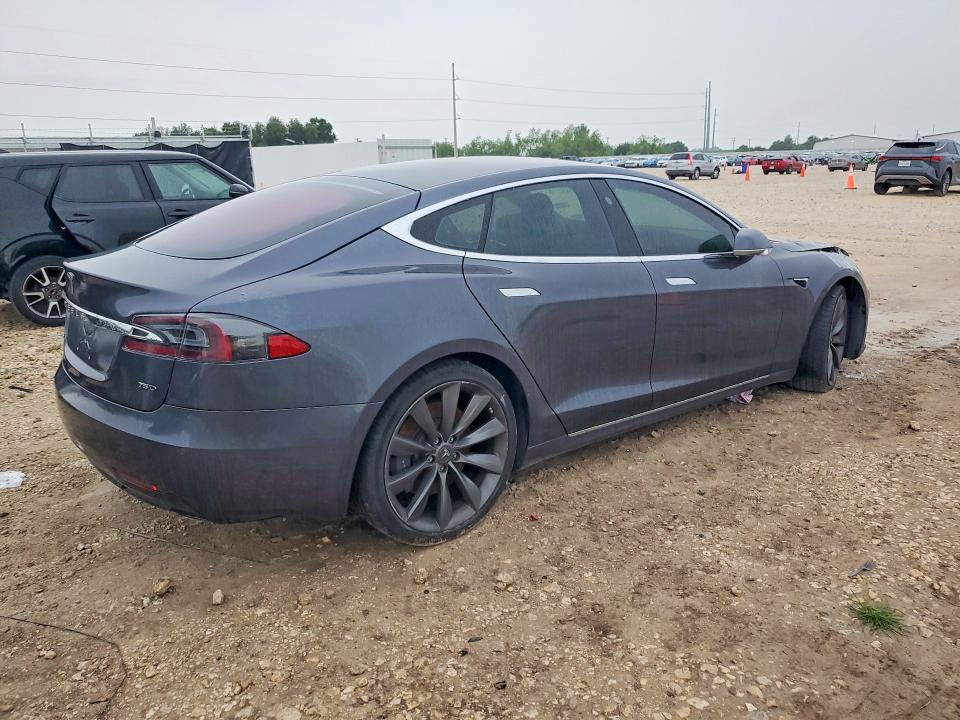 2017 Tesla Model s VIN 5YJSA1E23HF195773 COPART salvage auction — FRONT END, TX - CERTIFICATE OF TITLE, sold $200 on 2026-07-30 (photo 3)