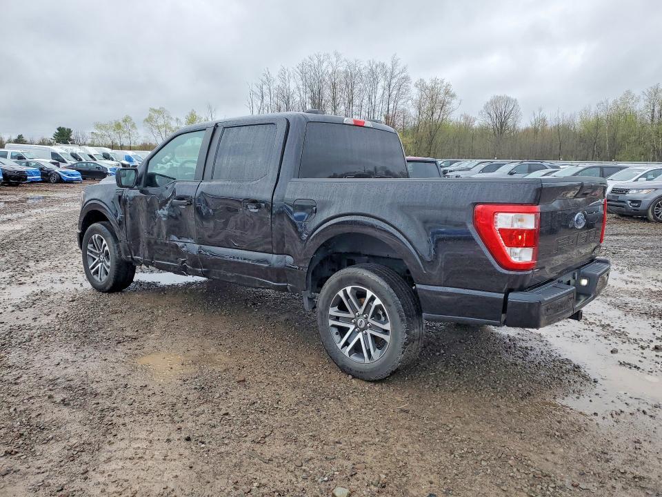 2023 Ford F150 VIN 1FTEW1EP3PFA55601 COPART salvage auction — SIDE, Ny - Mv-907A Salvage Certificate, sold $18,700 on 2026-07-13 (photo 2)