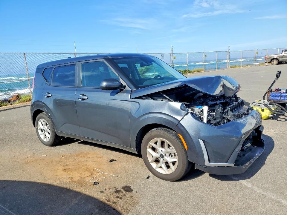 2025 Kia Soul VIN KNDJ23AU9S7966049 COPART salvage auction — FRONT END, Hi - Certificate Of Salvage, sold $1,200 on 2026-07-20 (photo 4)