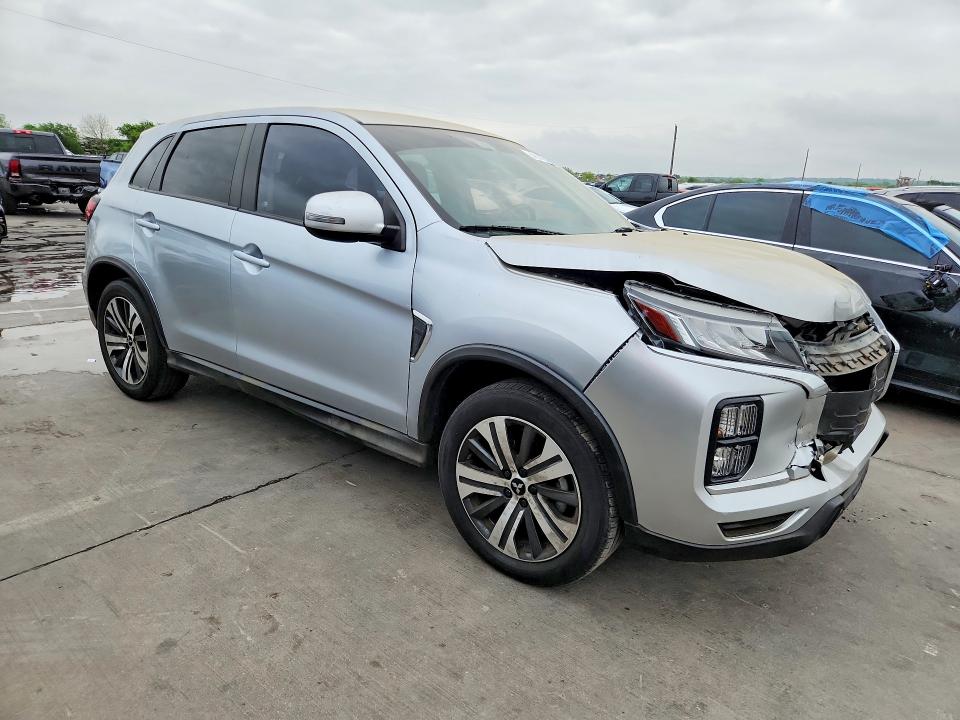 2021 Mitsubishi Outlander VIN JA4APVAU7MU032970 COPART salvage auction — FRONT END, TX - SALVAGE VEHICLE TITLE, sold $4,250 on 2026-07-06 (photo 4)