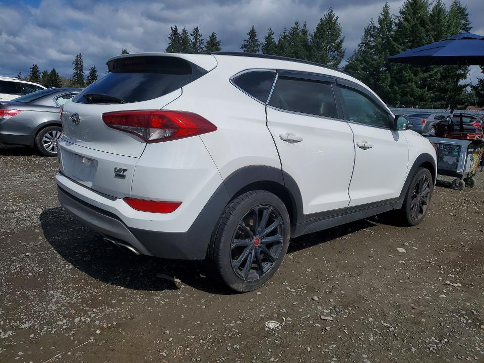 2017 Hyundai Tucson VIN KM8J3CA27HU514683 COPART salvage auction — FRONT END, Wa - Vehicle Cert Of Ownership-Titl (P), sold $3,700 on 2026-07-14 (photo 3)