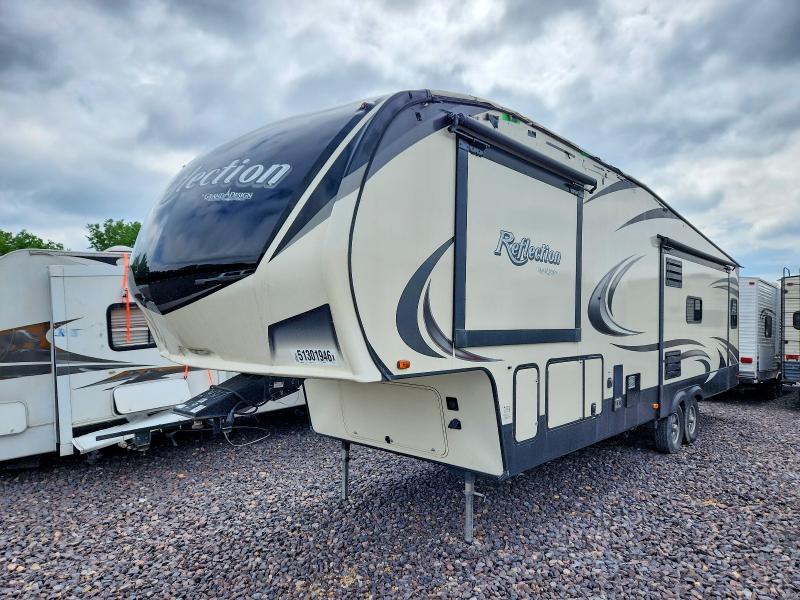 2019 Grand design Reflection VIN 573FR3628K3324317 COPART salvage auction — ROOF, JT, sold $4,150 on 2026-07-09 (photo 2)