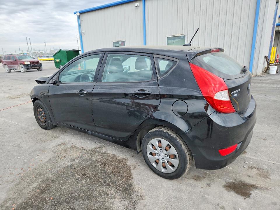 2017 Hyundai Accent VIN KMHCT5AE9HU301152 COPART salvage auction — FRONT END, Ok - Cert Of Title-Salvage, sold $275 on 2026-07-15 (photo 2)