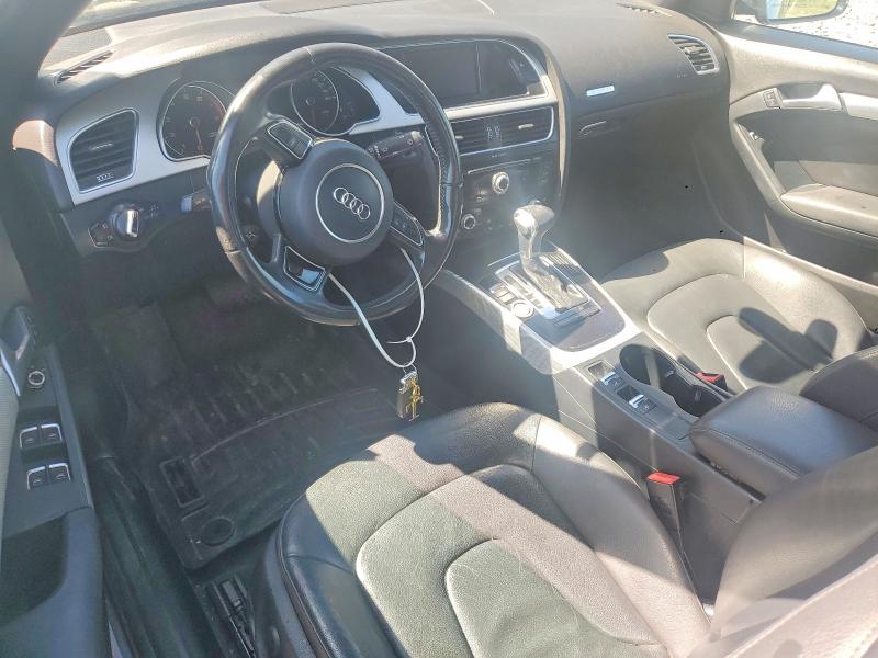 2016 Audi A5 VIN WAUD2AFH4GN001466 COPART salvage auction — REAR END, In - Cert Of Title-Salvage Title, sold $2,800 on 2026-07-14 (photo 8)