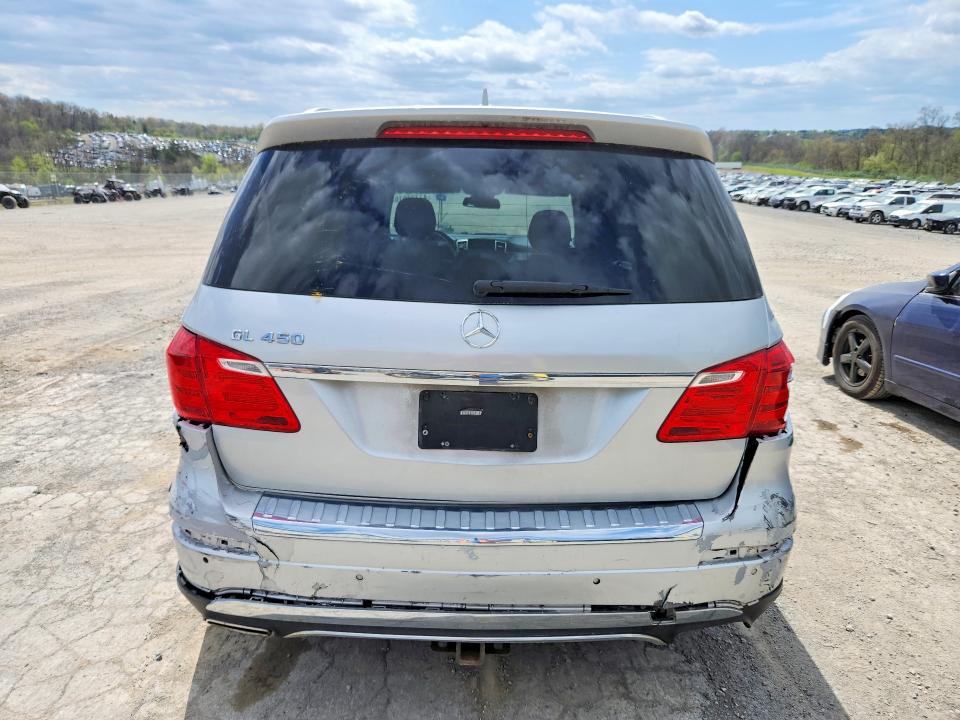2016 Mercedes-benz Gl-class VIN 4JGDF6EE5GA631138 COPART salvage auction — REAR END, Pa - Cert Of Title, sold $4,500 on 2026-07-02 (photo 6)