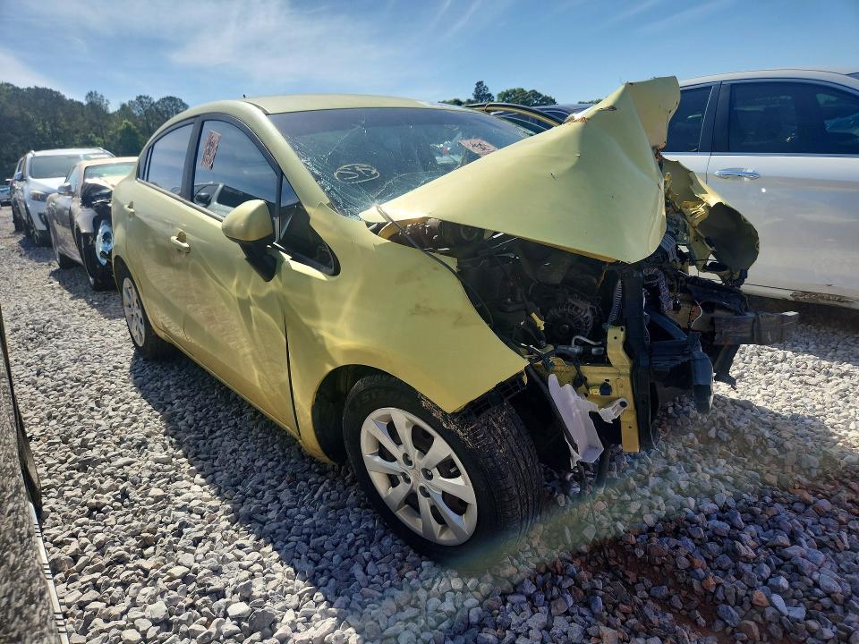 2016 Kia Rio VIN KNADM4A32G6681854 COPART salvage auction — FRONT END, AL - CERT OF TITLE-PARTS ONLY SALVG, sold $725 on 2026-07-27 (photo 4)