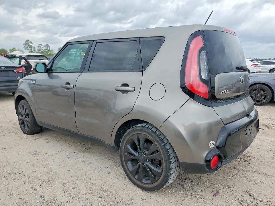 2016 Kia Soul VIN KNDJP3A56G7307203 COPART salvage auction — VANDALISM, Tx - Certificate Of Title (P), sold $3,000 on 2026-07-10 (photo 2)