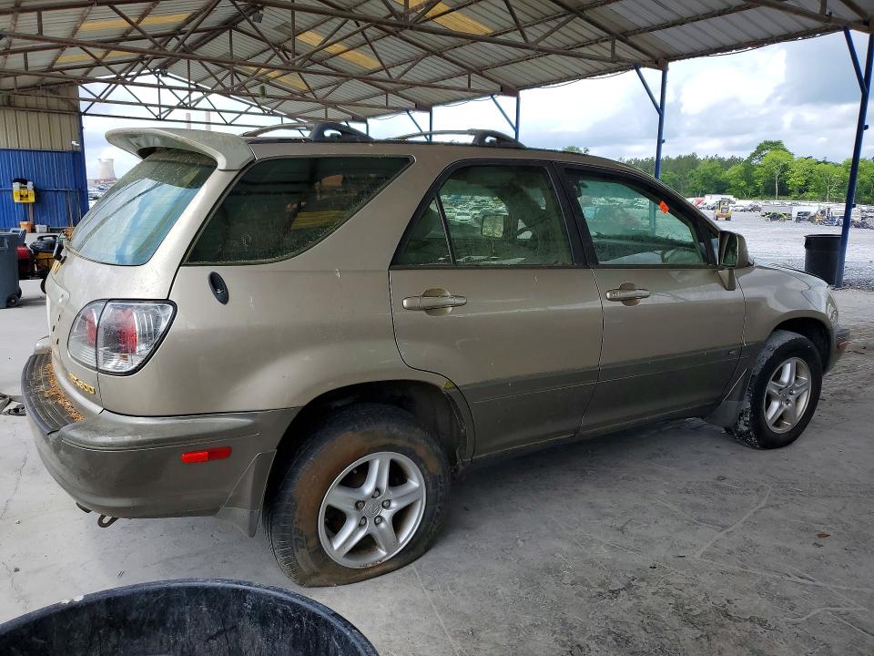 2002 Lexs Rx300 VIN JTJHF10U620251602 COPART salvage auction — FRONT END, CT, sold $450 on 2026-07-16 (photo 3)