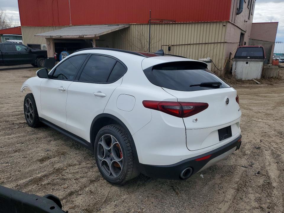2018 Alfa romeo Stelvio VIN ZASFAKPN8J7C00483 COPART salvage auction — FRONT END, ST, sold $650 on 2026-07-21 (photo 2)