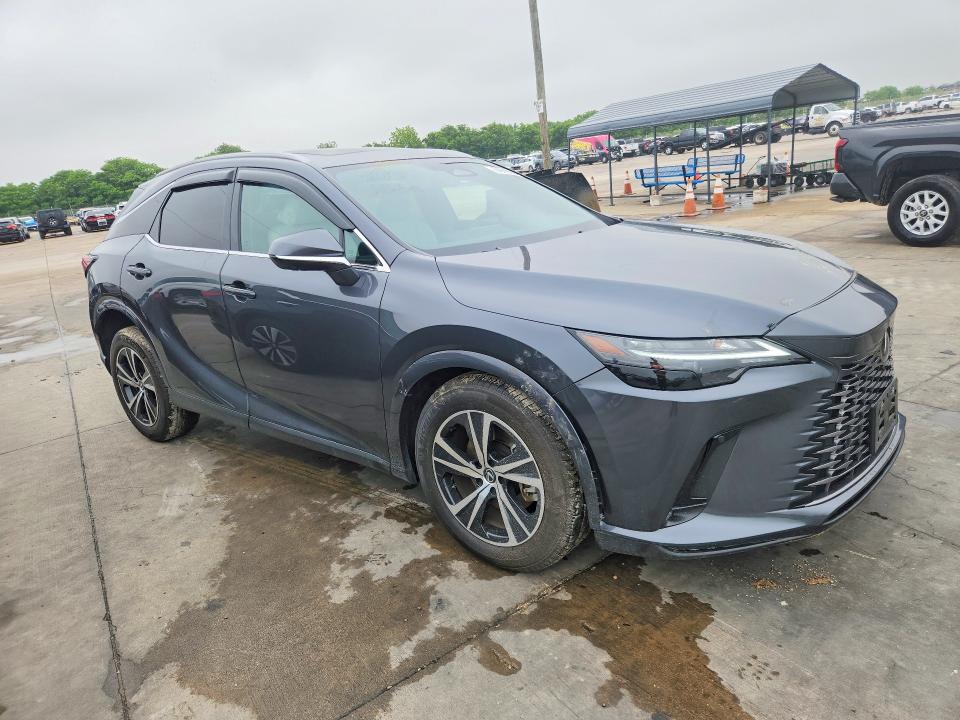 2025 Lexus Rx350 VIN 2T2BAMBA2SC057260 COPART salvage auction — SIDE, TX - SALVAGE VEHICLE TITLE, sold $23,700 on 2026-07-06 (photo 4)