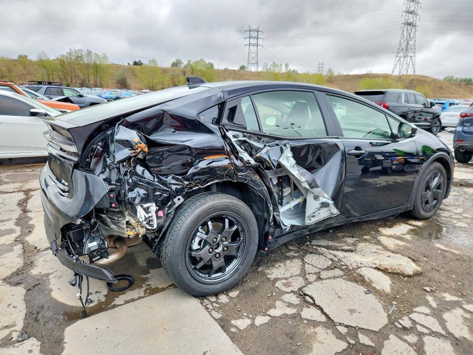 2026 Toyota Prius VIN JTDACACU4T3061774 COPART salvage auction — REAR END, Co - Salvage Title, sold $8,900 on 2026-07-20 (photo 3)