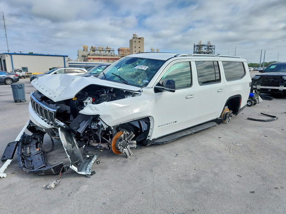 2025 Jeep Wagoneer VIN 1C4SJSBPXSS538417 COPART salvage auction — FRONT END, Fl - Certificate Of Destruction, sold $11,700 on 2026-07-22 (photo 1)