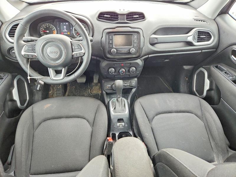 2018 Jeep Renegade VIN ZACCJBAB2JPJ16508 COPART salvage auction — REAR END, In - Cert Of Title-Salvage Title, sold $1,600 on 2026-07-06 (photo 8)