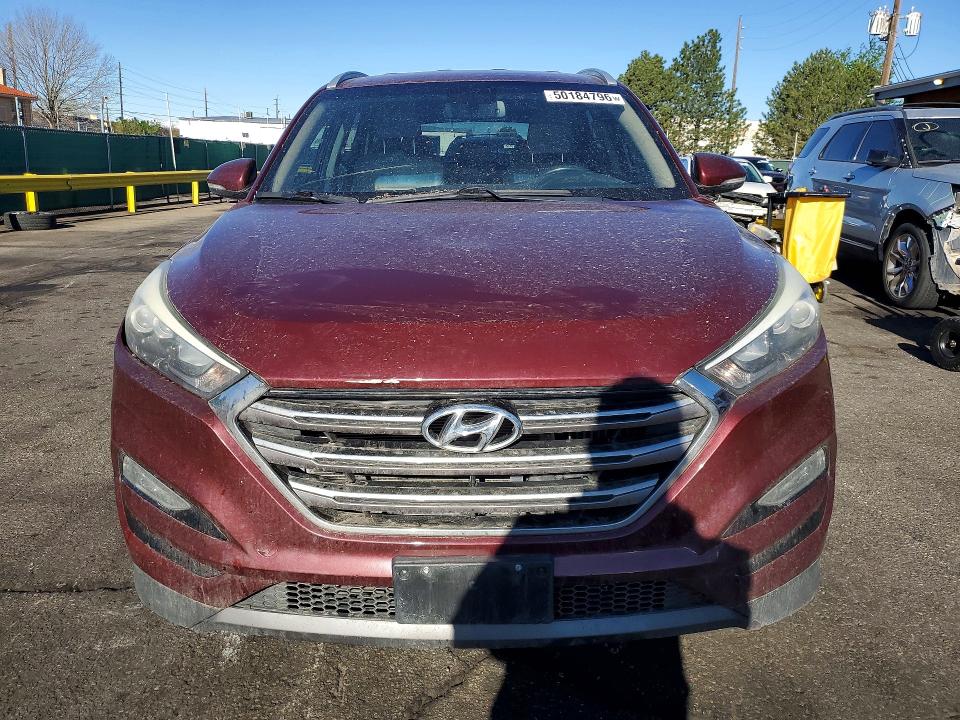 2016 Hyundai Tucson VIN KM8J3CA22GU043718 COPART salvage auction — REAR END, Co - Dis/Dlr/Exp Only Clean Title, sold $2,200 on 2026-07-21 (photo 5)