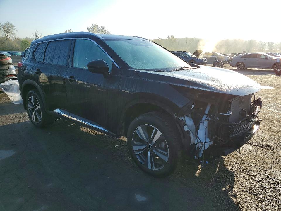 2023 Niss Rogue VIN JN8BT3DDXPW301806 COPART salvage auction — FRONT END, Ny - Mv-907A Salvage Certificate, sold $5,200 on 2026-07-23 (photo 4)
